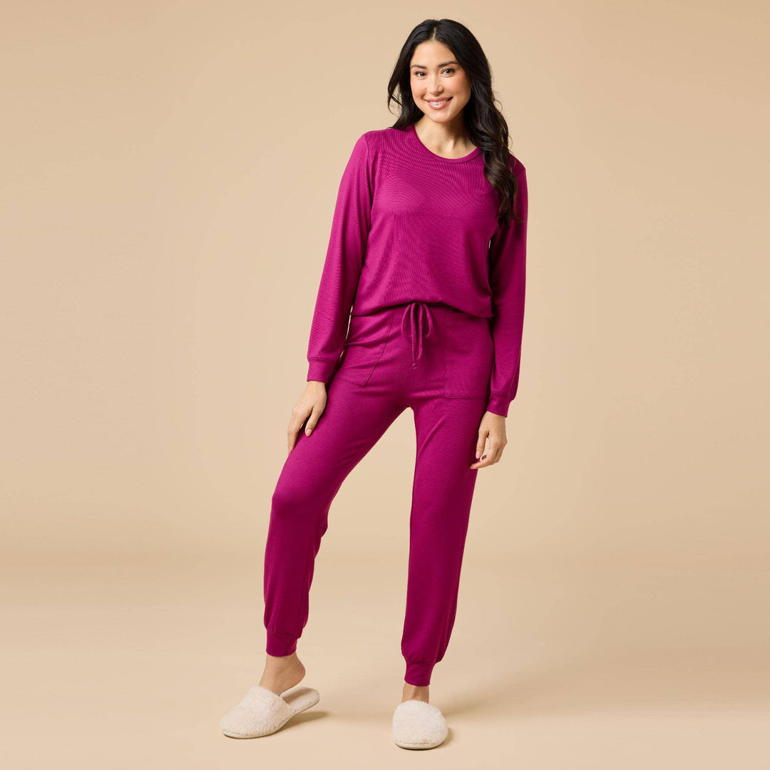 Dream Jersey Crew Neck Lounge Set
