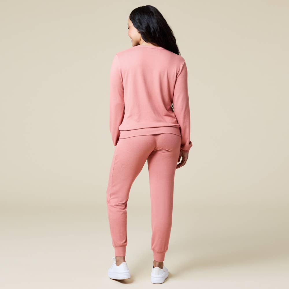 Dream Jersey Crew Neck Lounge Set