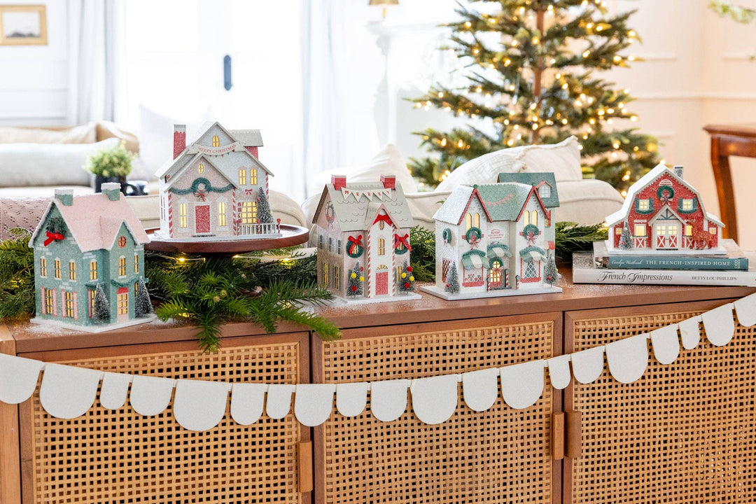 VIL1251 - Elves' Workshop Light Up Christmas Village House