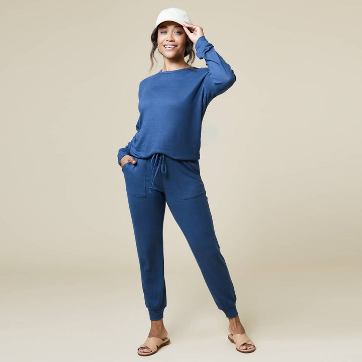 Dream Jersey Crew Neck Lounge Set