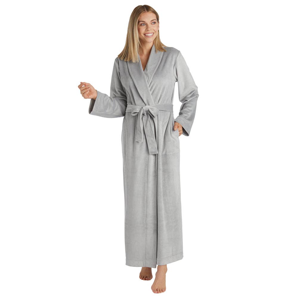 Serenity Shear Mink Wrap Robe