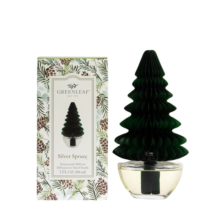 Silver Spruce Honeycomb Diffuser 4pk | Holiday