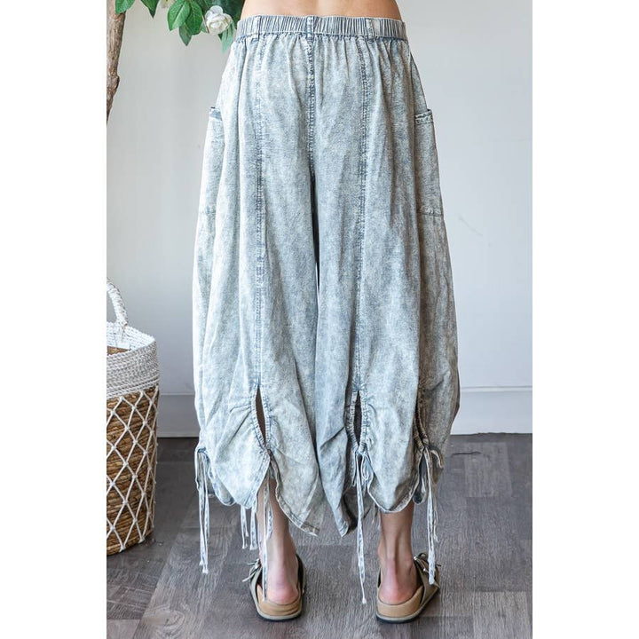 Mineral Washed Cinch Pants