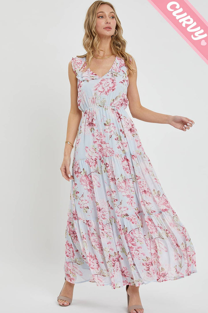 Garden Party Maxi Dress - Plus