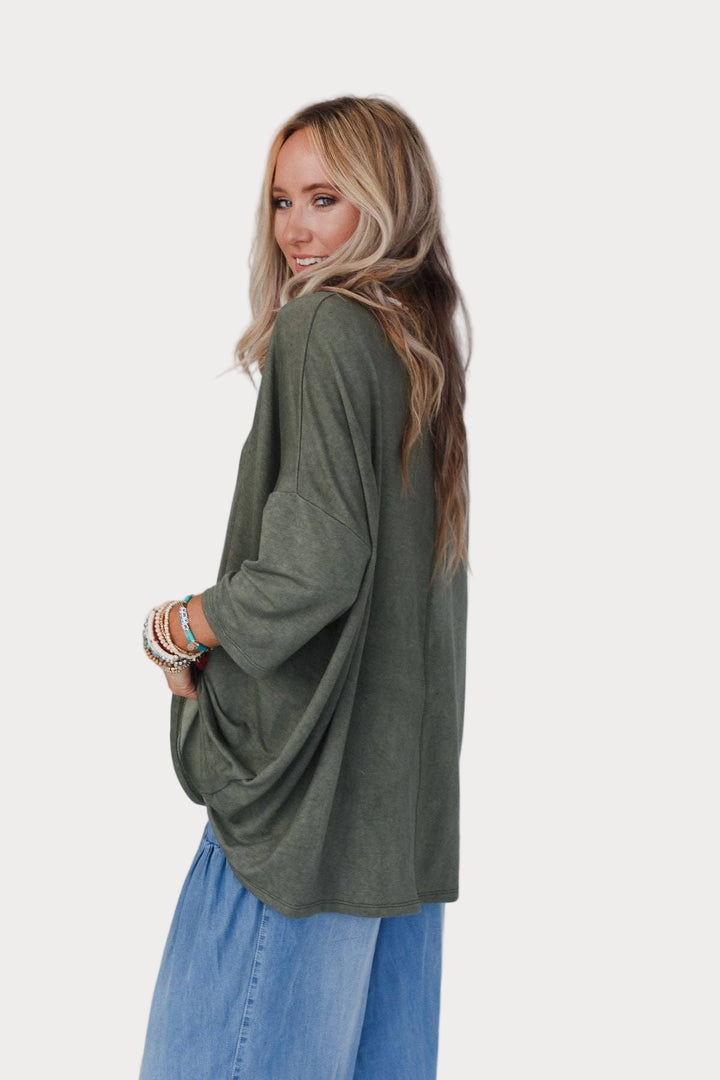 Sunday Stroll Oversized Tee