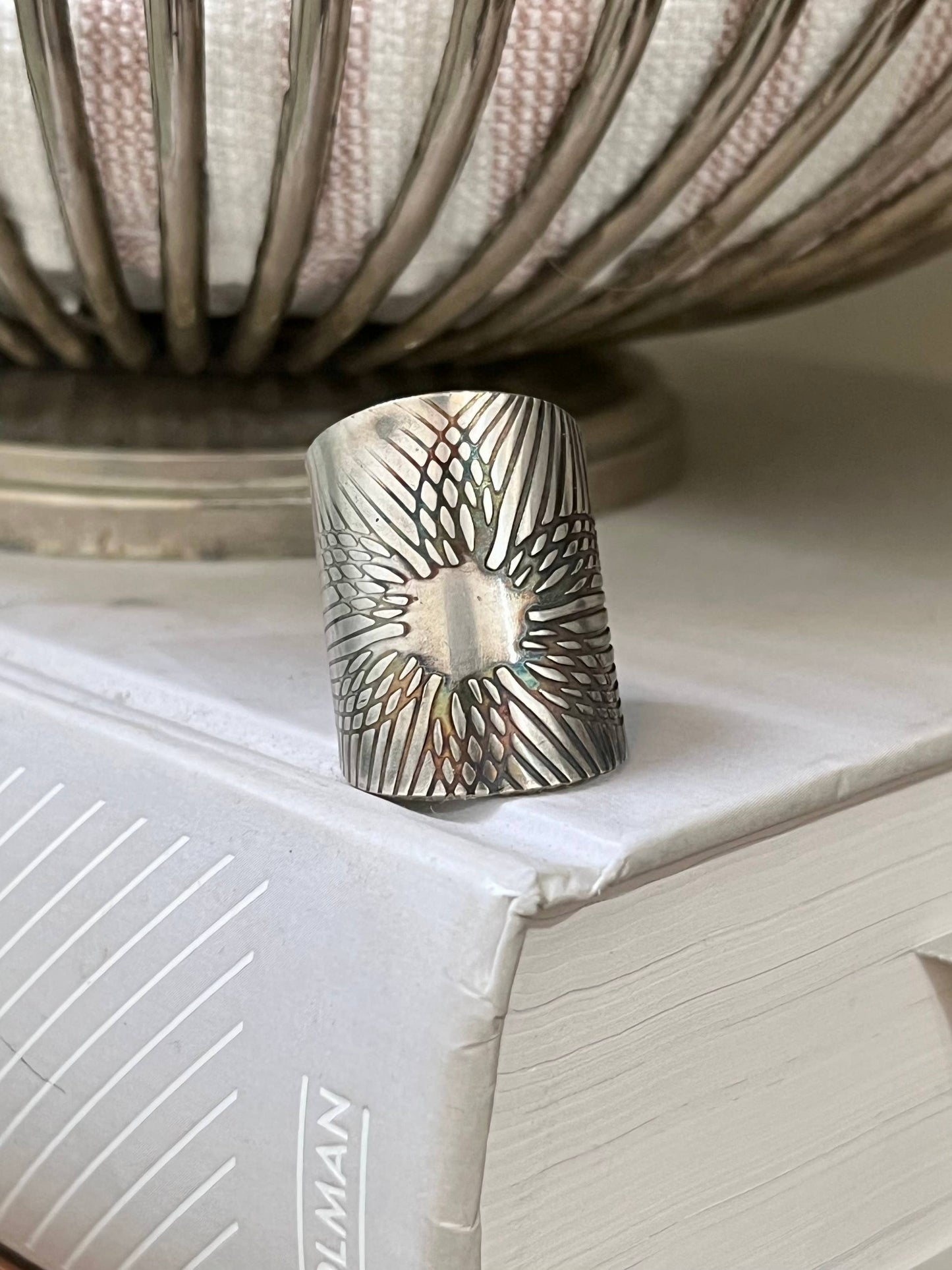 Stamped/Embossed Spoon Ring