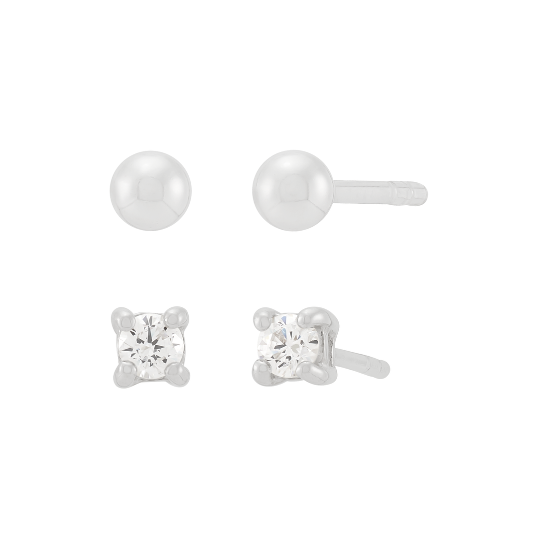 Silpada 'Classic Combo' Sterling Silver Earring Set