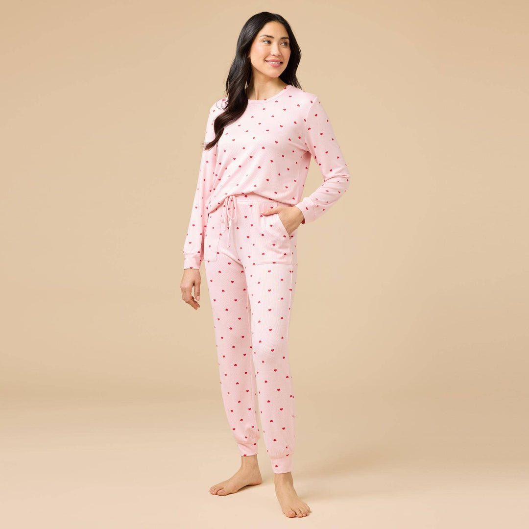Dream Jersey Crew Neck Lounge Set