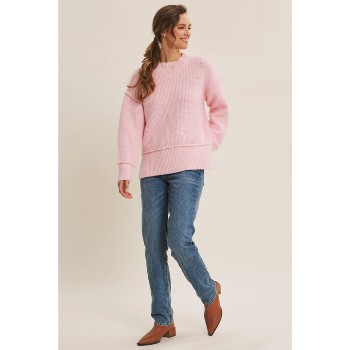 Recycled Blend Knit Sweater – Sustainable Cozy Style