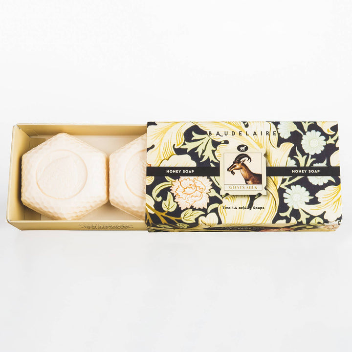 Goats Milk Honey Soap 1.4oz - Matchbox Duo
