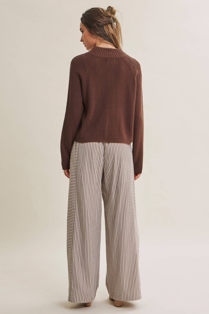 The Parker Two-Way Zip Sweater Jacket