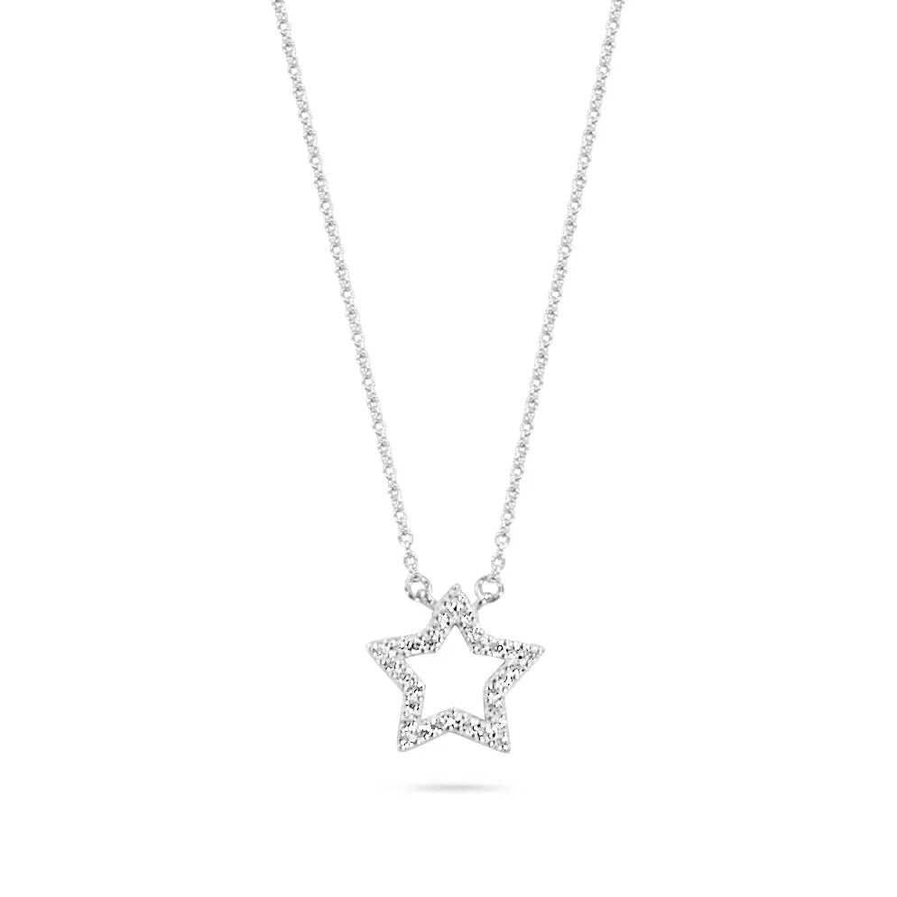 Pavé Star Necklace