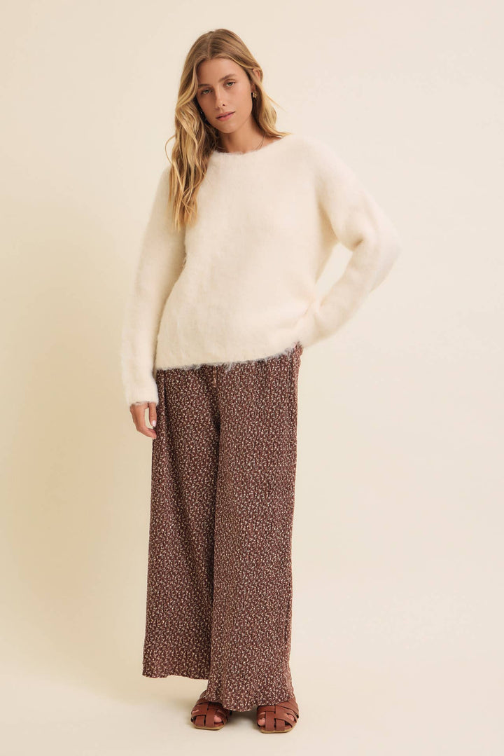 Fluffy Brushed Sweater