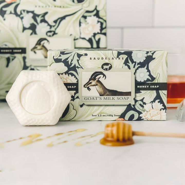 Goat’s Milk Honey Soap Bar – Nourishing 3.5 oz