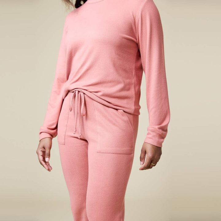 Dream Jersey Crew Neck Lounge Set