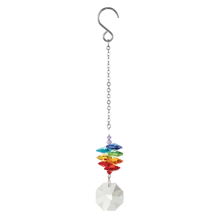 Crystal Rainbow Cascade-Octagon