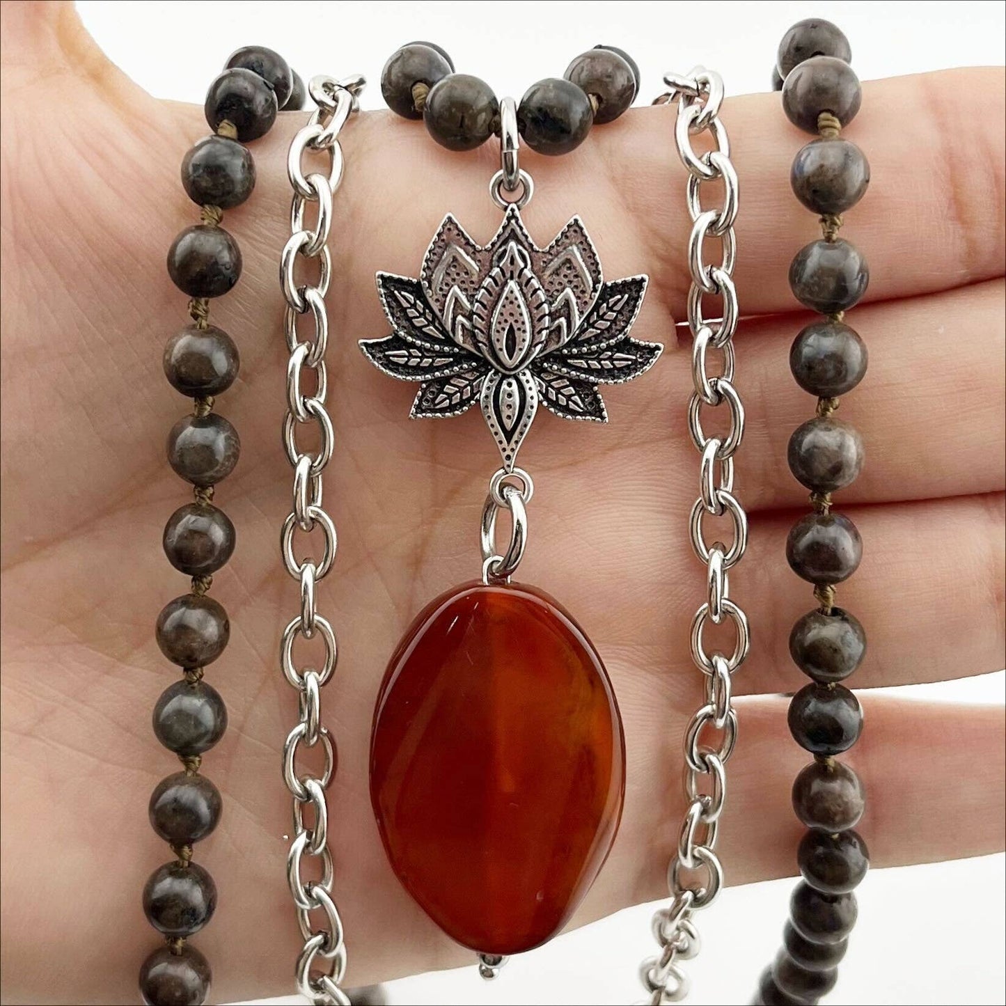 Have Faith | Lotus Flower| Long Chain Fusion