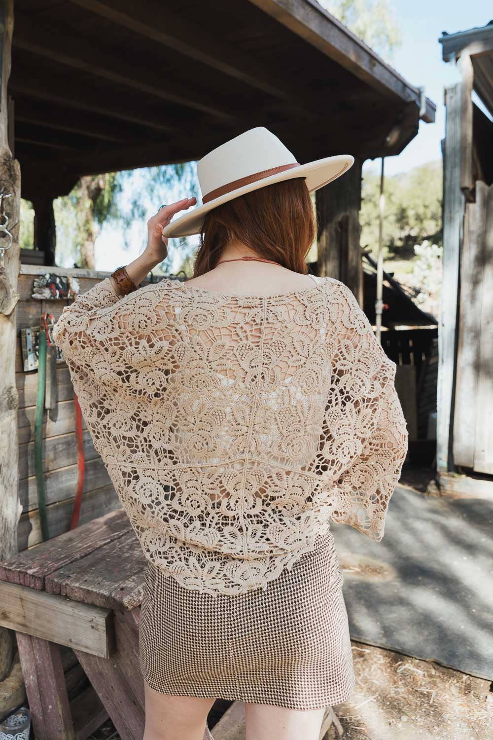 Crochet Floral Petal Wrap
