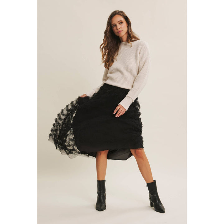 Recycled Blend Knit Sweater – Sustainable Cozy Style