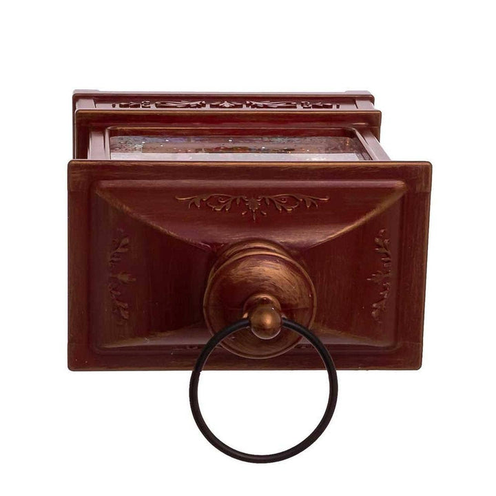 8"B/O LIT NUTCRACKER SWRL WATR LANTERN