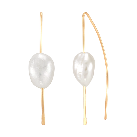 'Staying Close' 14K Gold-Plated Silver FWP Earrings