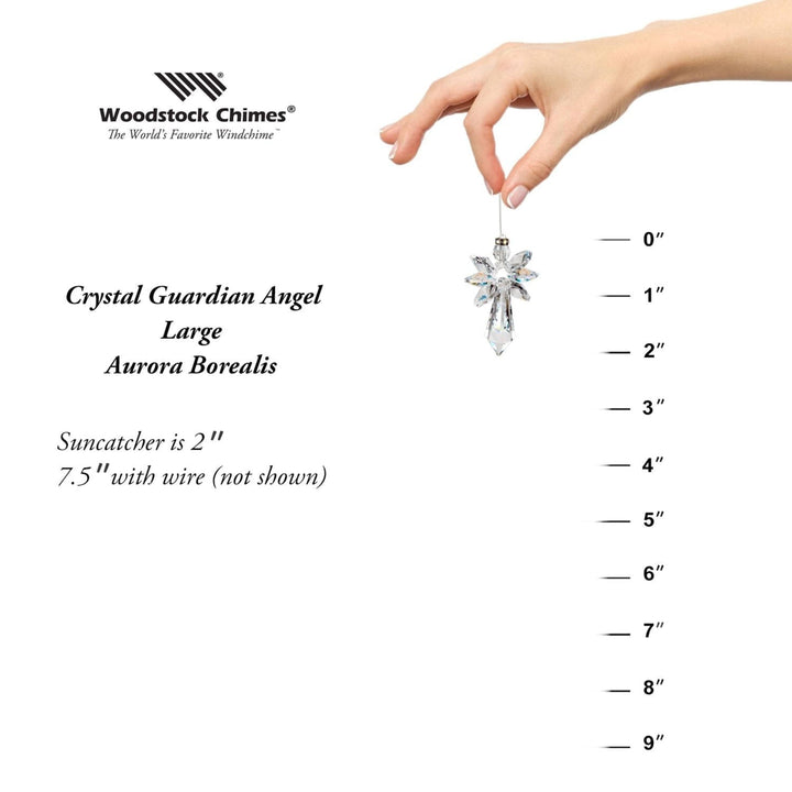 Guardian Angel Large - Aurora Borealis