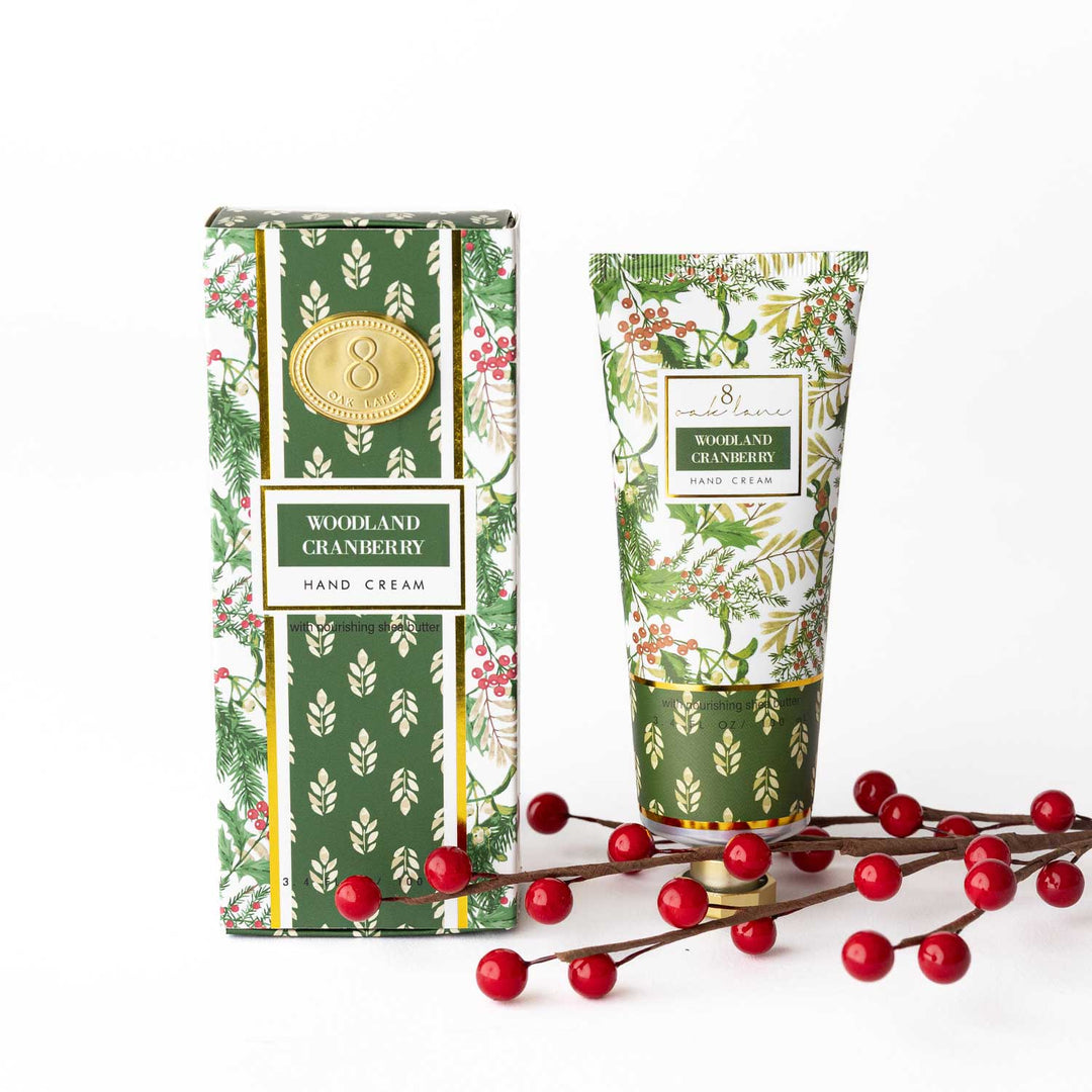 Woodland Cranberry Boxed Hand Cream, 100ml
