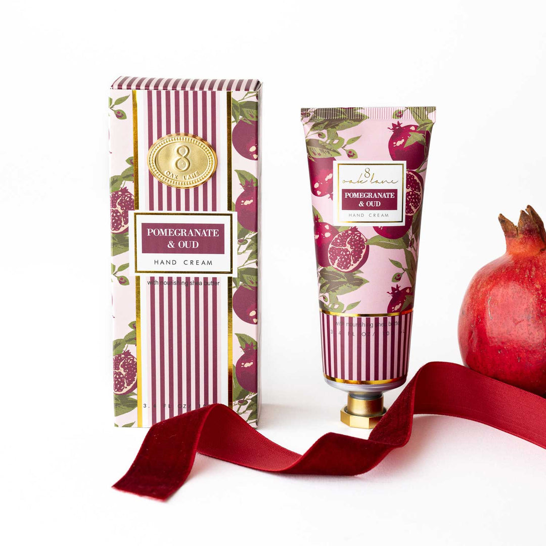 Pomegranate & Oud Boxed Hand Cream, 100ml