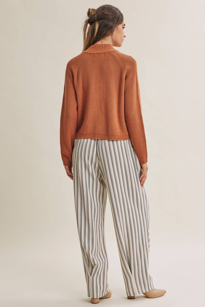 The Parker Two-Way Zip Sweater Jacket