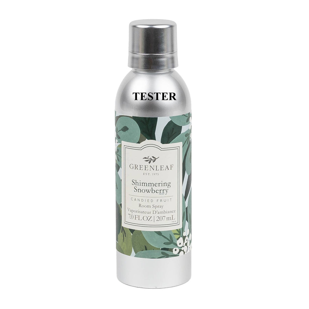 Shimmering Snowberry Room Spray Tester | Holiday