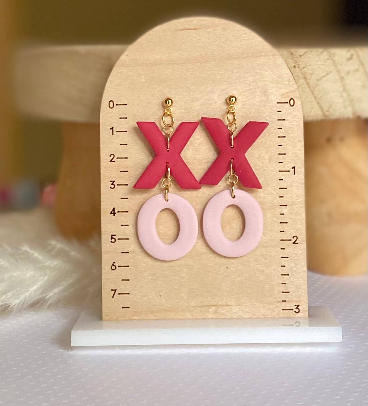 Valentine's Day Clay Earrings