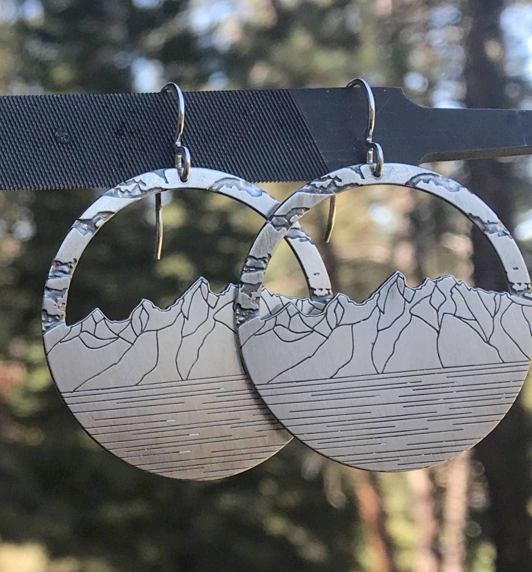 Teton Earrings – Inspired by Majestic Mountain Landscapes
