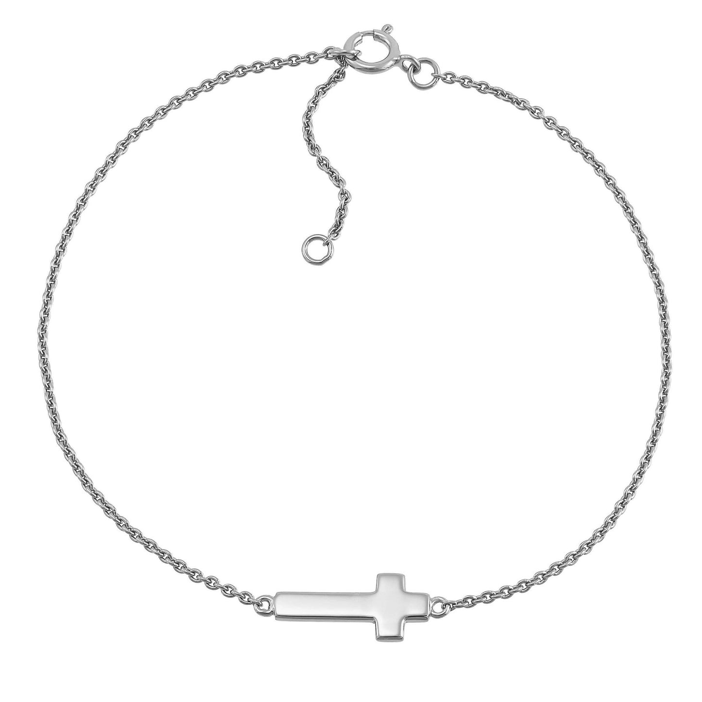 Silpada 'Simplex Cross' Bracelet in Sterling Silve