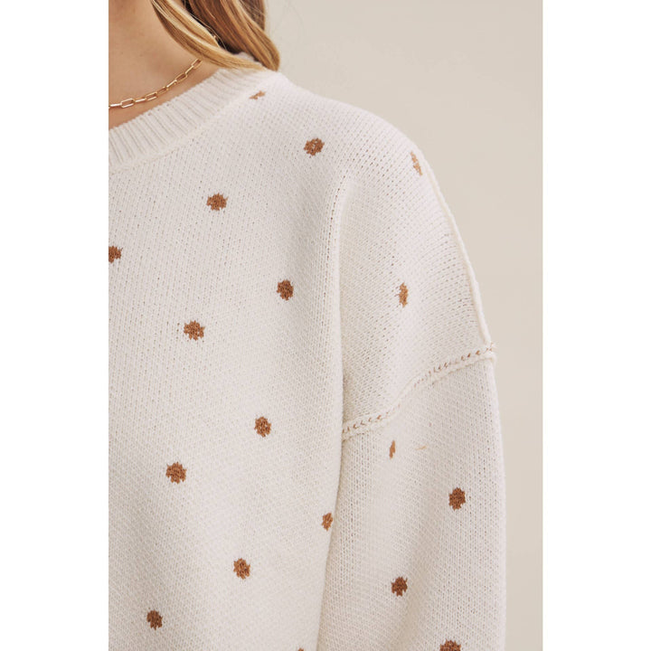 The Margot Polka Dot Sweater