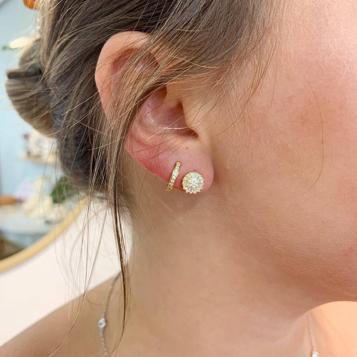SUNBURST STUDS GOLD