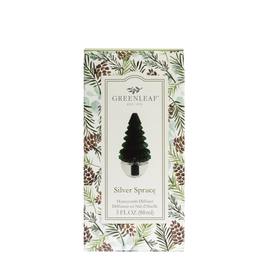 Silver Spruce Honeycomb Diffuser 4pk | Holiday