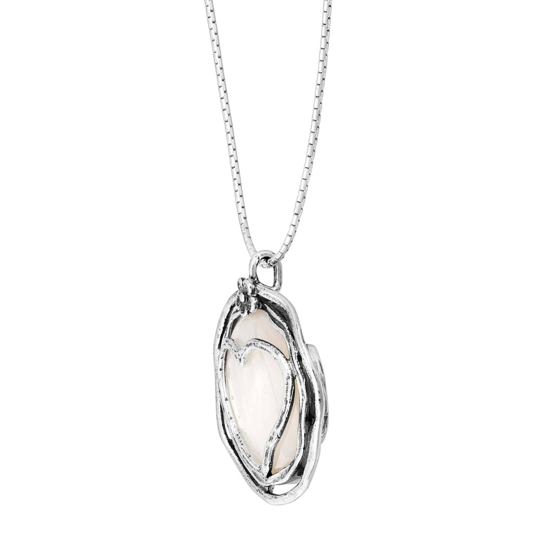 'Lighthearted' Natural Mother-of-Pearl Heart