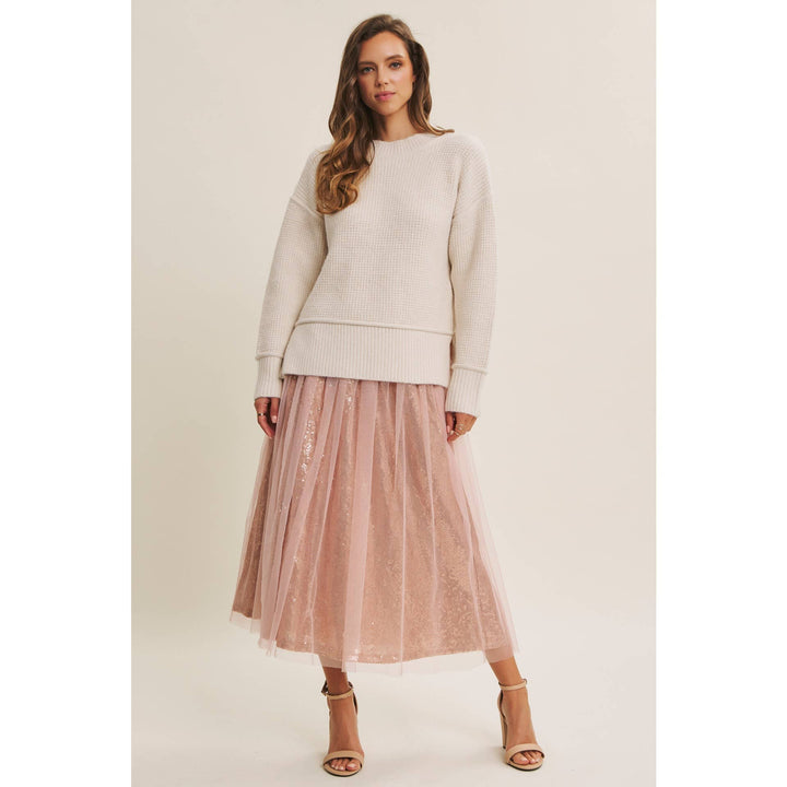 Recycled Blend Knit Sweater – Sustainable Cozy Style