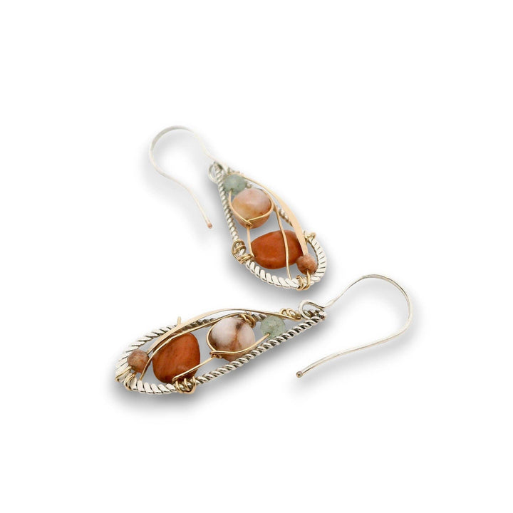 Jupiter Jasper Mini Drop Earrings