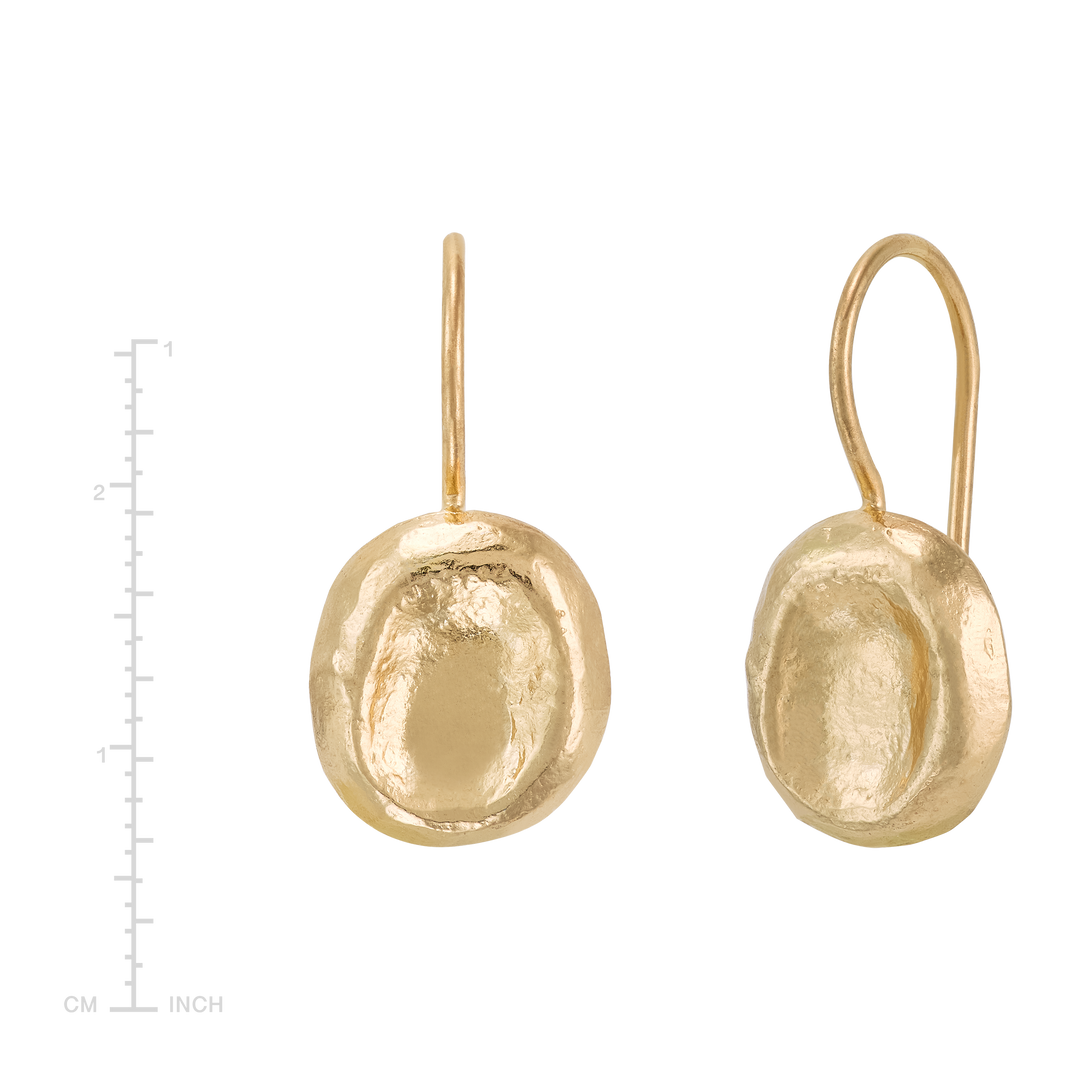 'Prized Possession' 14K Gold-Plated Silver Earrings