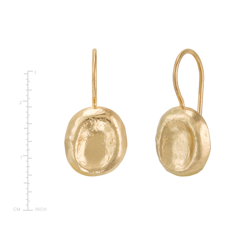 'Prized Possession' 14K Gold-Plated Silver Earrings