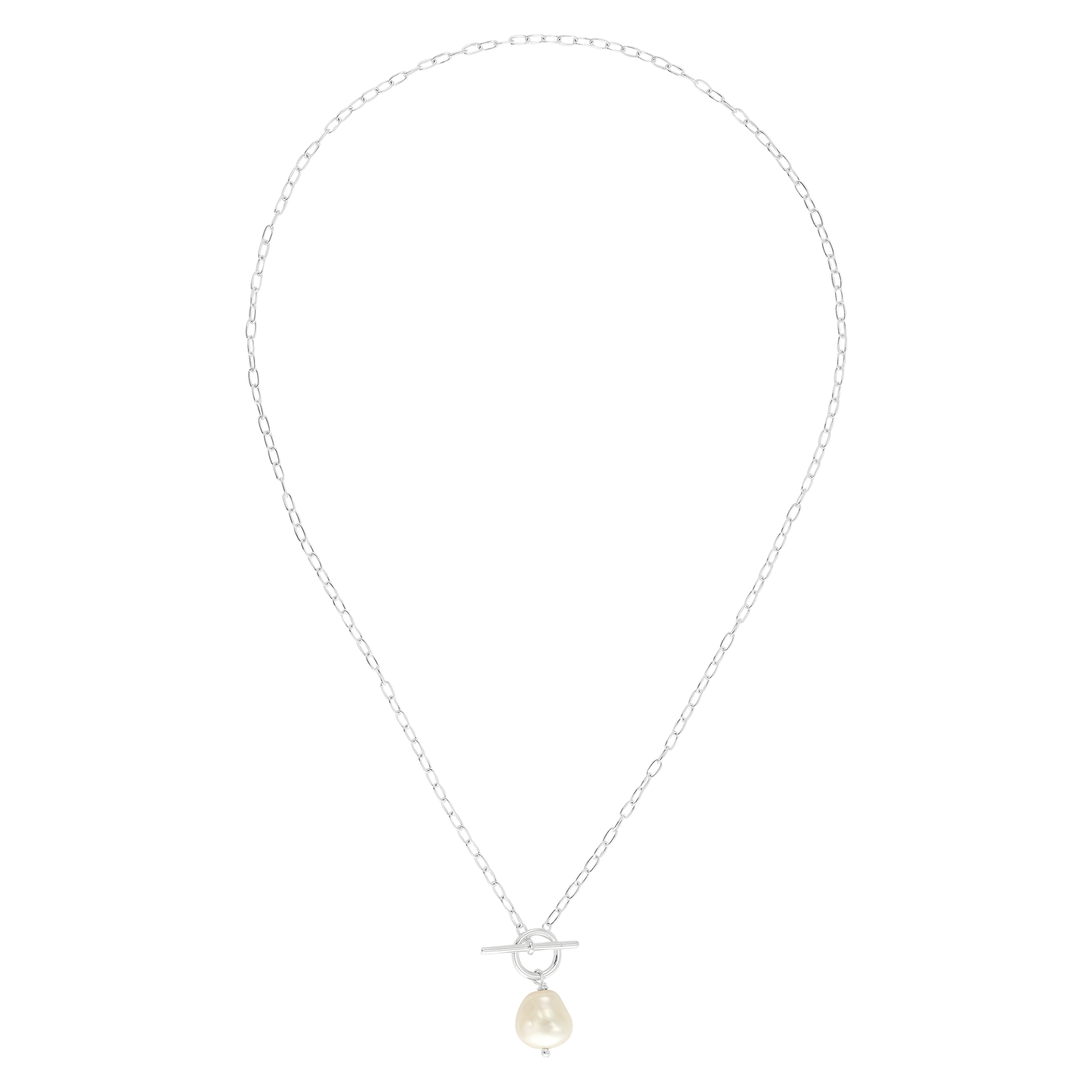 Silpada 'Center Attention'  Silver Freshwater Pearl Necklace