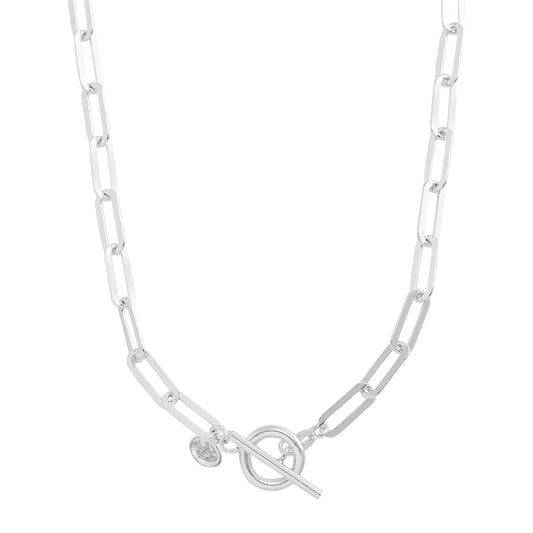 Silpada 'Let’s Link’ Chain Necklace in Silver Chain 17”