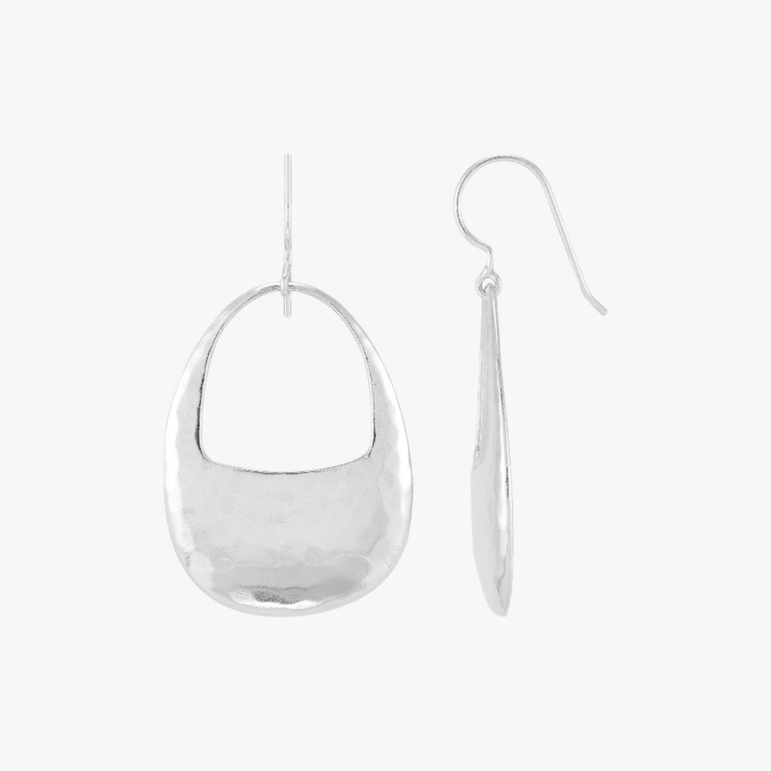 'Show Them Off' Sterling Silver Drop Earrings