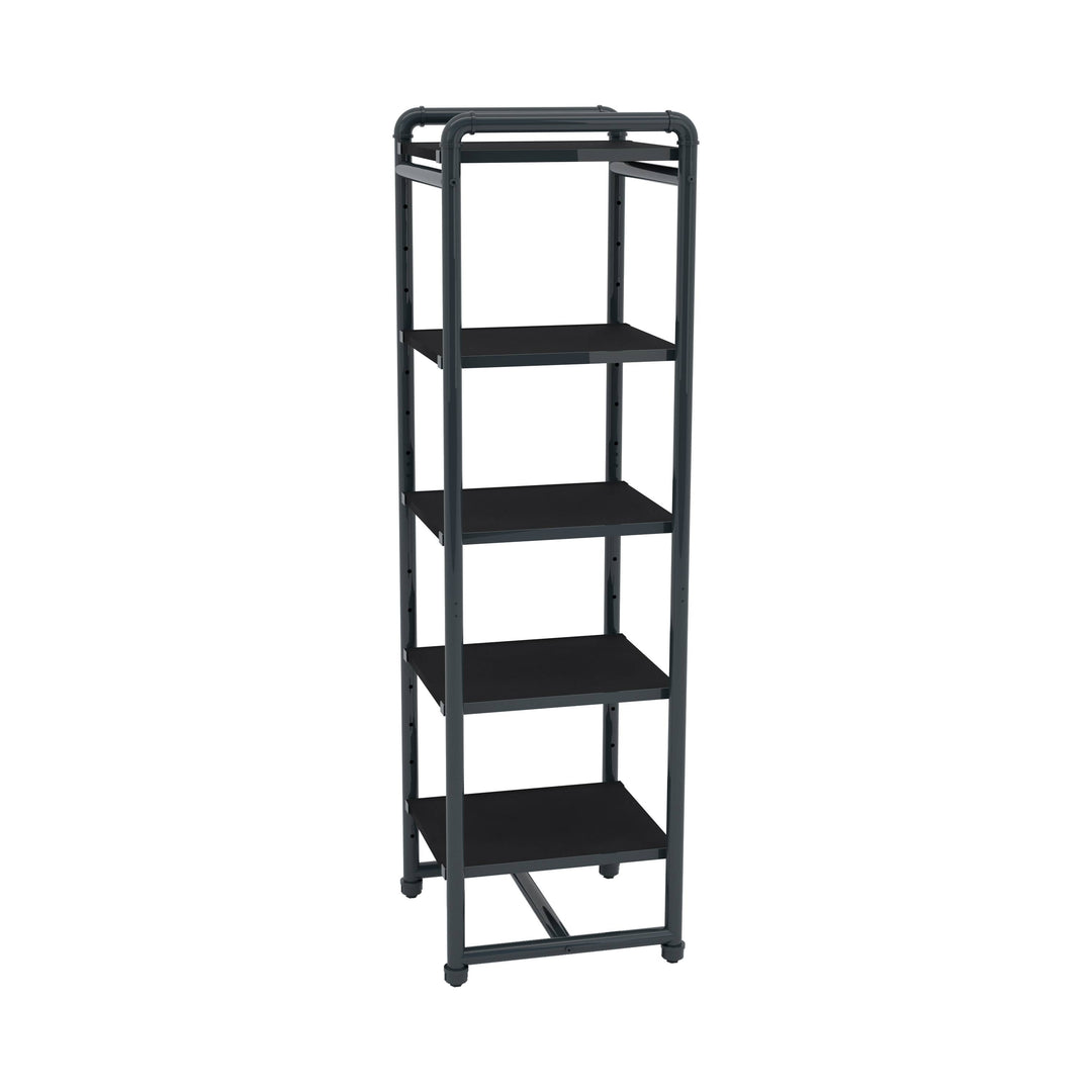 Pipeline Etagere Retail Display Tower - Grey Frame