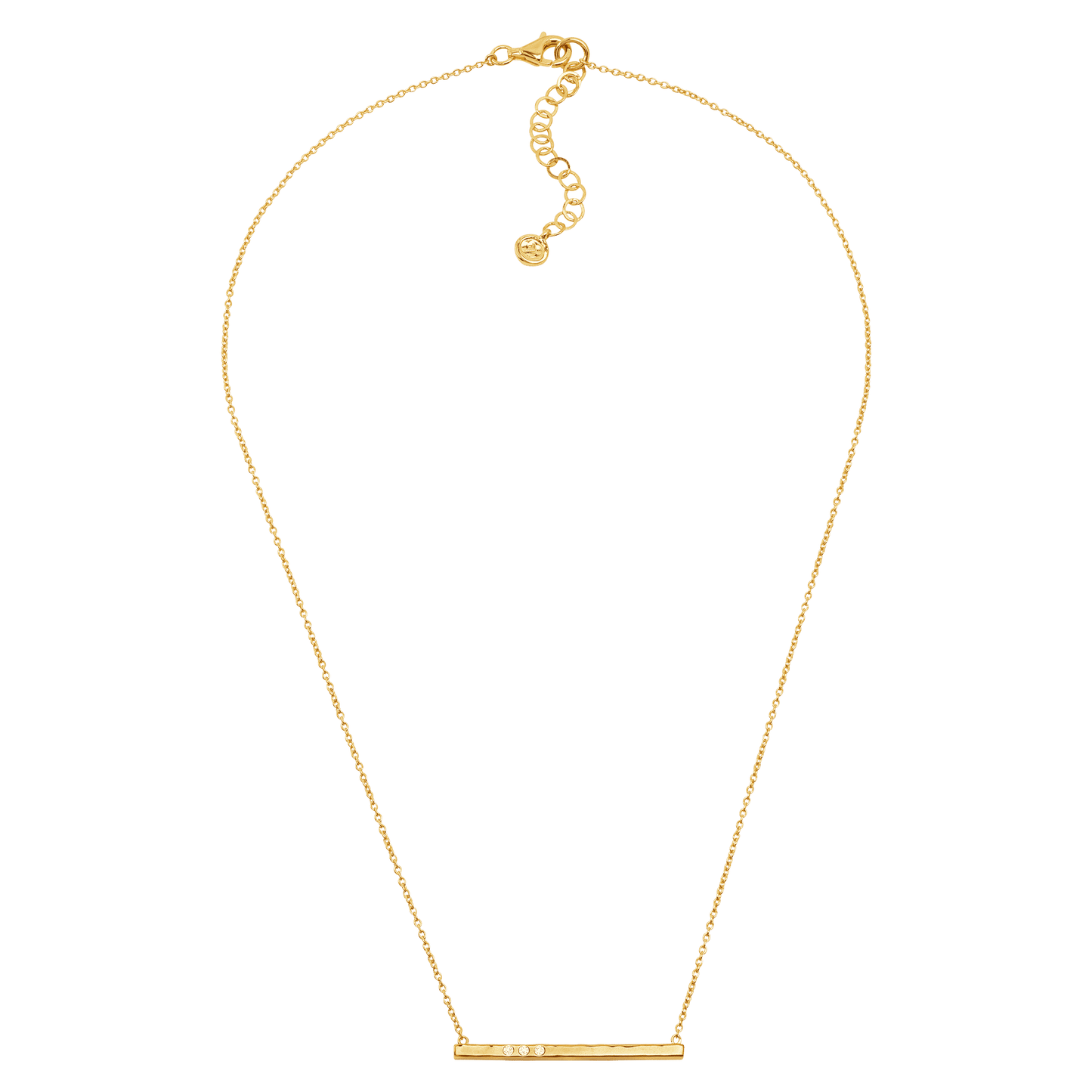 Silpada Dotted Line Necklace, Crystals & Sterling Silver