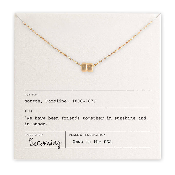 Friends Beads Necklace