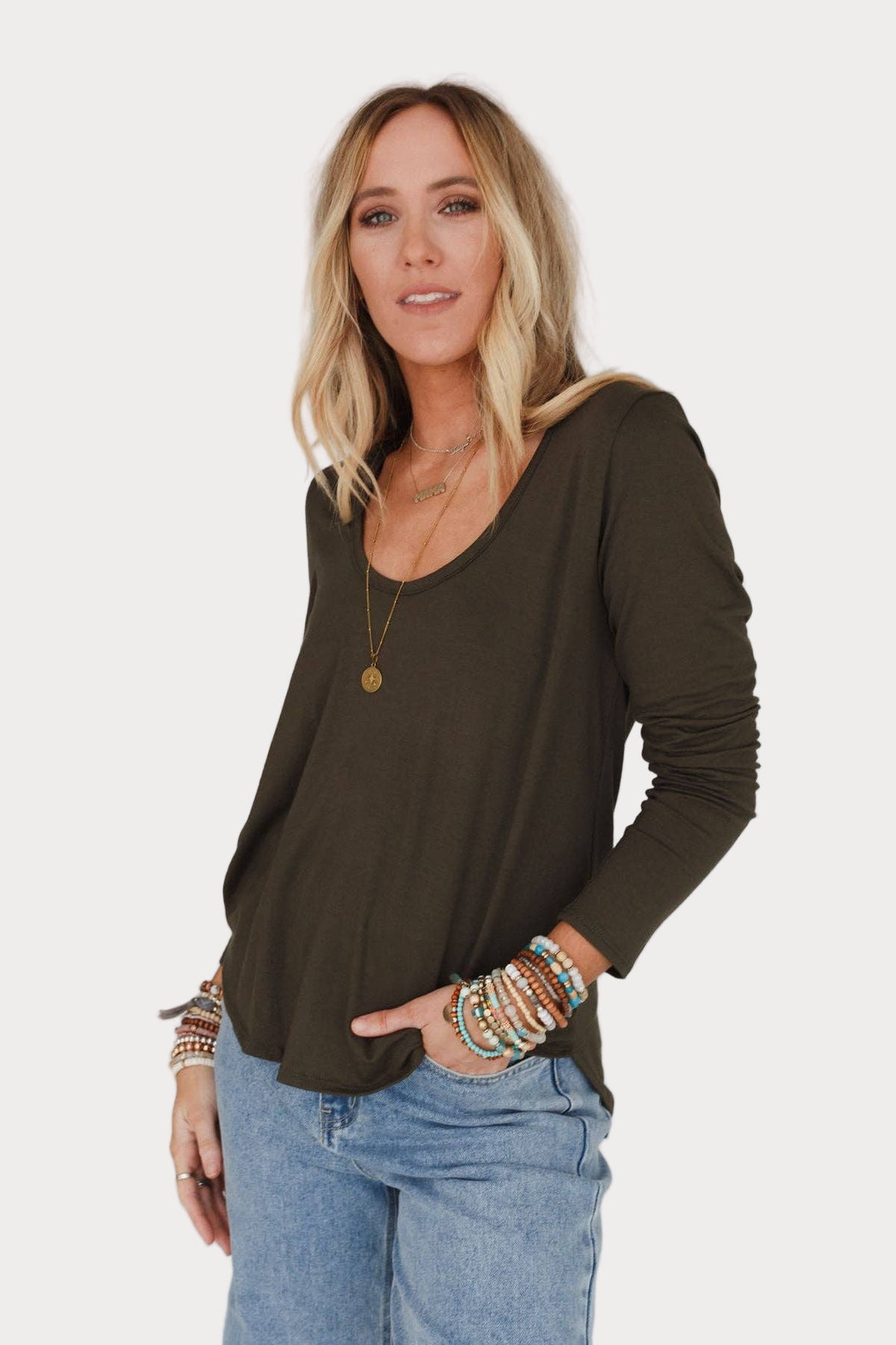 Ryder Long Sleeve Bralette Tee