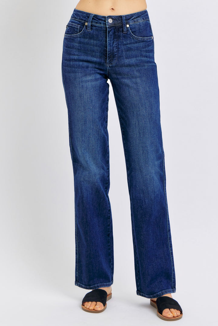 Mid RIse Tummy Control Classic Straight | Plus