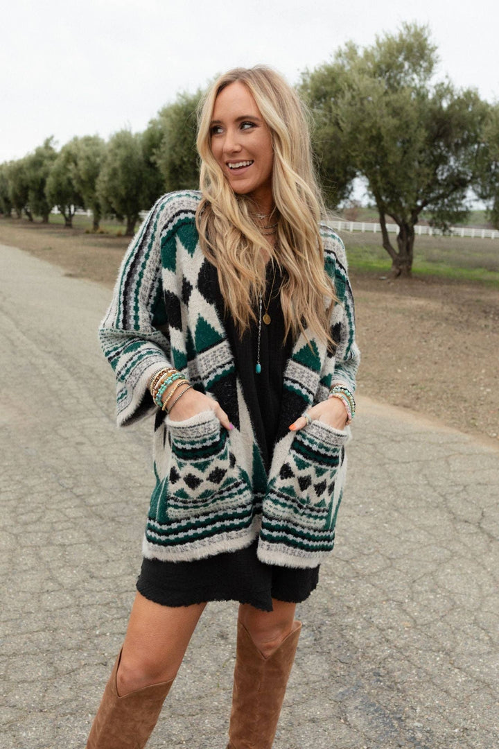 Keep It Up Oversized Cardigan